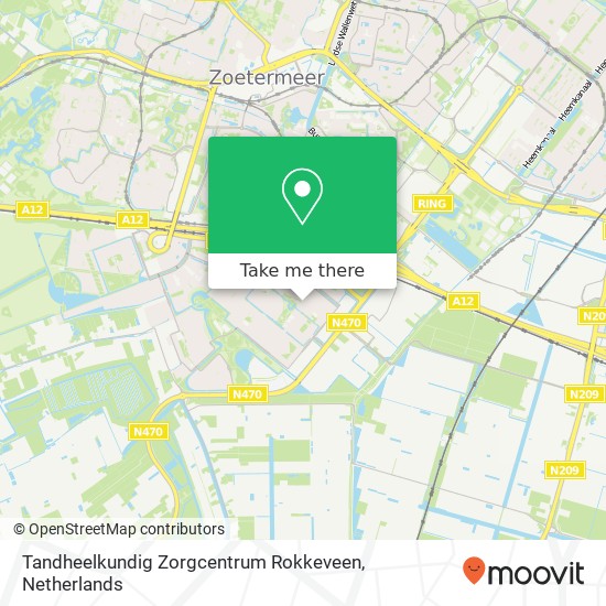 Tandheelkundig Zorgcentrum Rokkeveen map