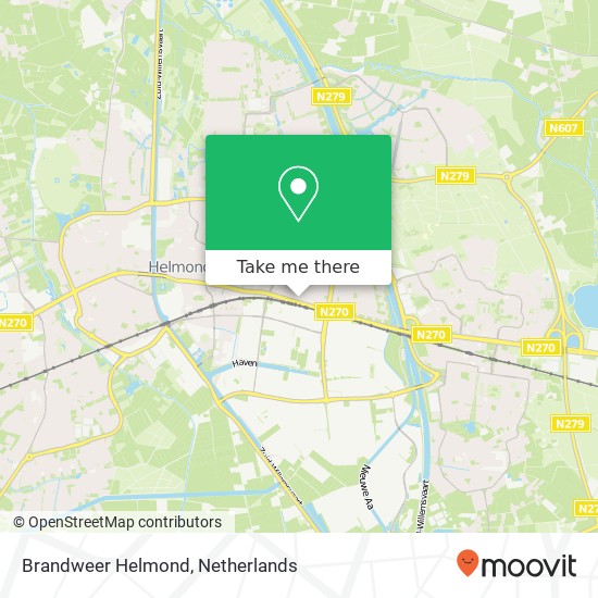 Brandweer Helmond map