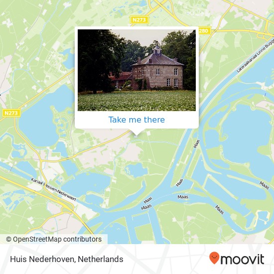 Huis Nederhoven map