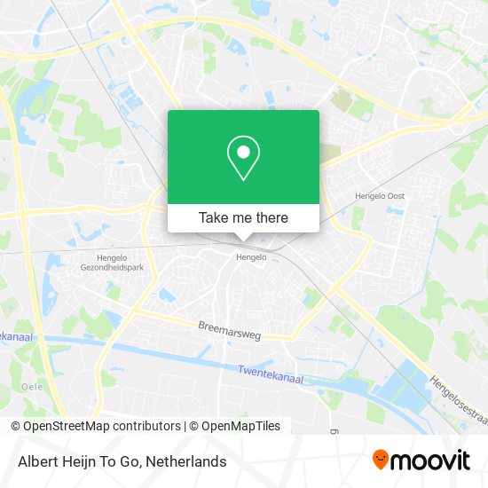 Albert Heijn To Go map