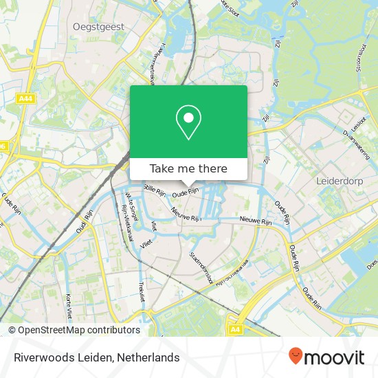 Riverwoods Leiden map