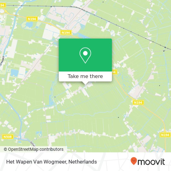 Het Wapen Van Wogmeer map
