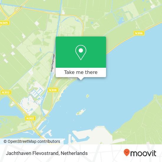 Jachthaven Flevostrand map