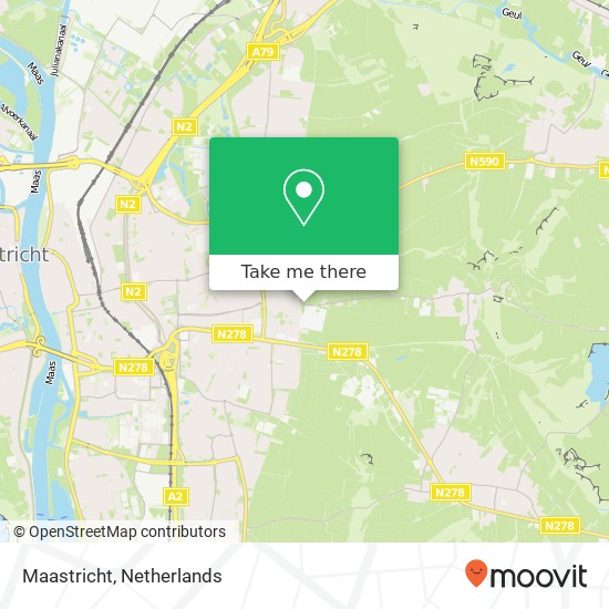 Maastricht map