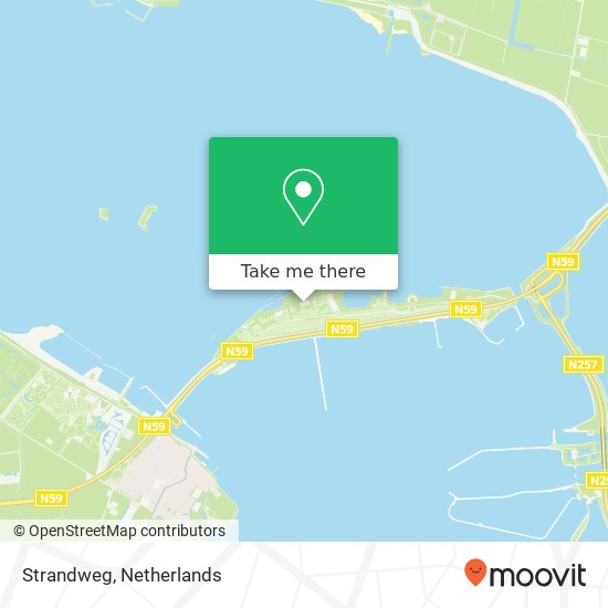 Strandweg map