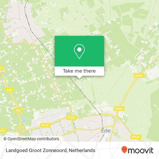 Landgoed Groot Zonneoord map