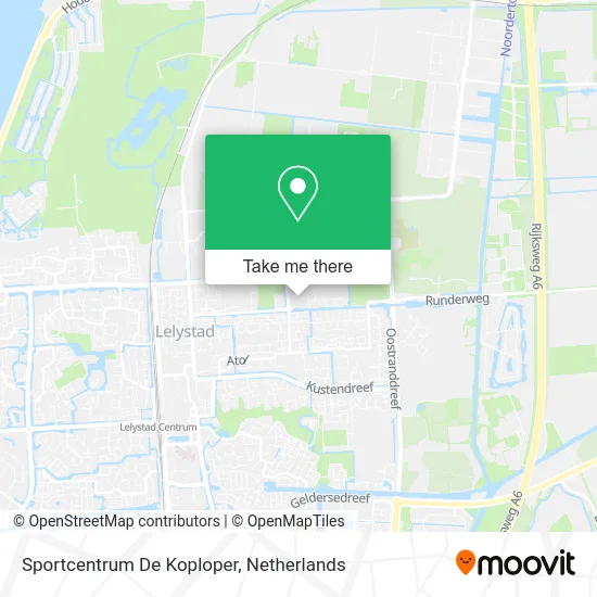 Sportcentrum De Koploper map