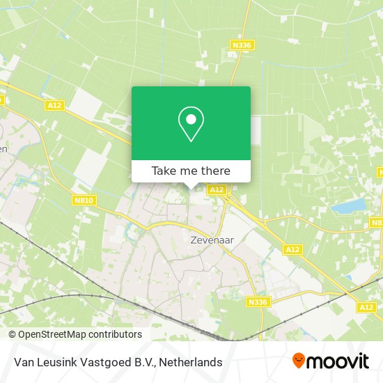 Van Leusink Vastgoed B.V. map