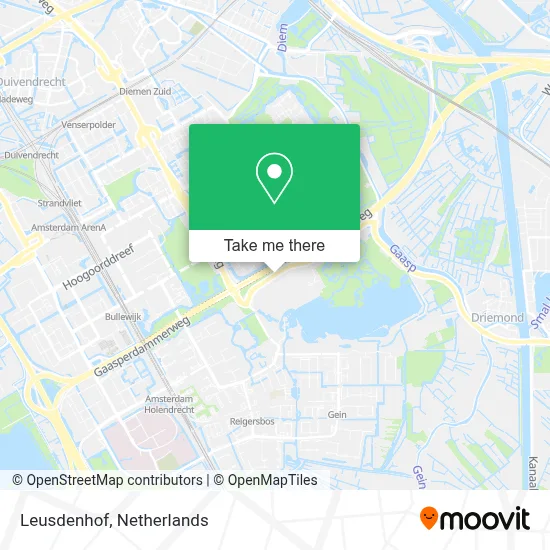 Leusdenhof Karte