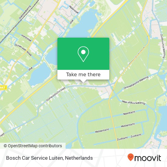 Bosch Car Service Luiten map