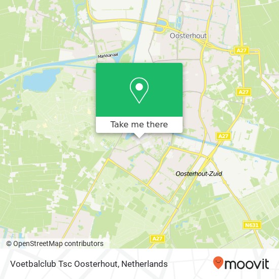 Voetbalclub Tsc Oosterhout map