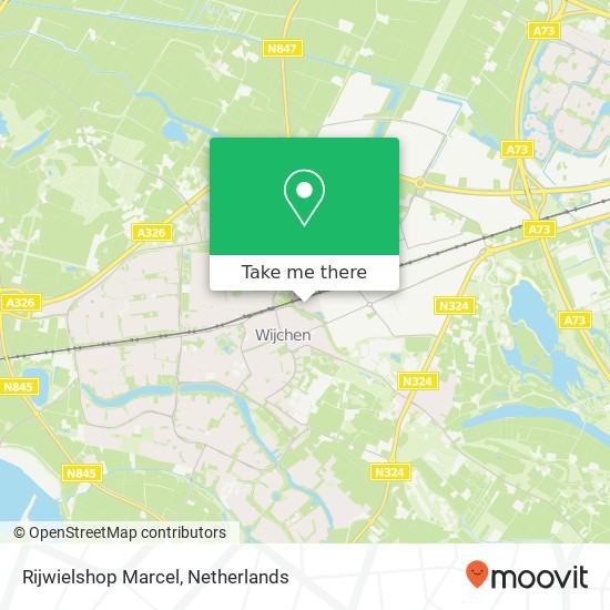 Rijwielshop Marcel map