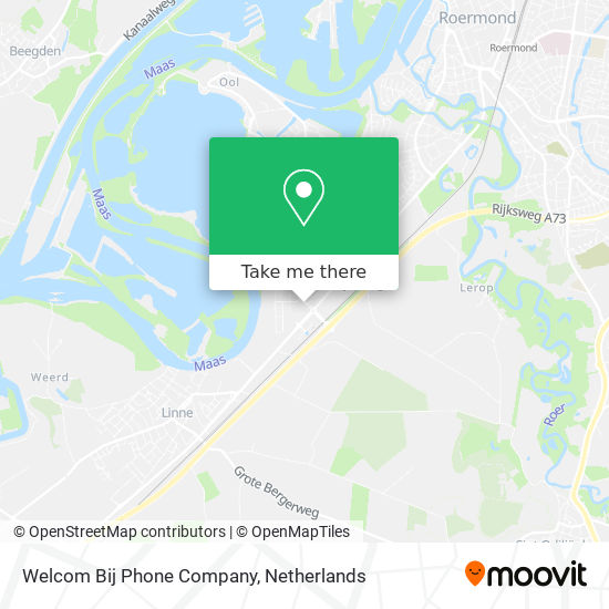 Welcom Bij Phone Company map
