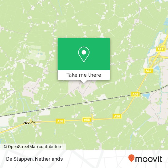 De Stappen map