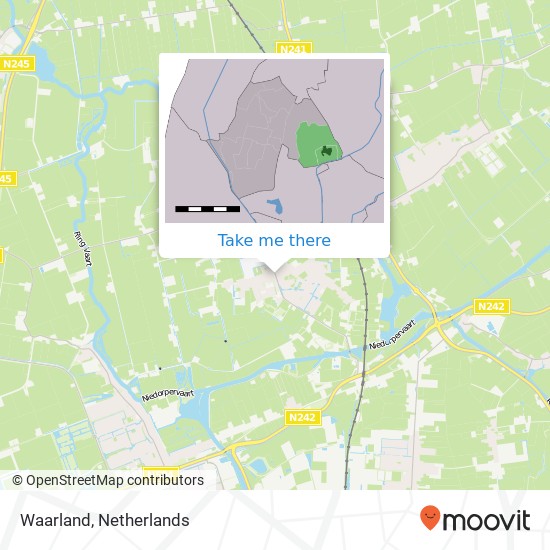 Waarland map