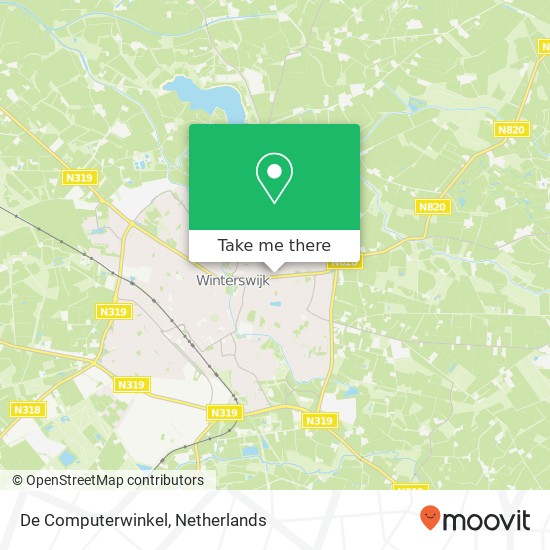 De Computerwinkel map