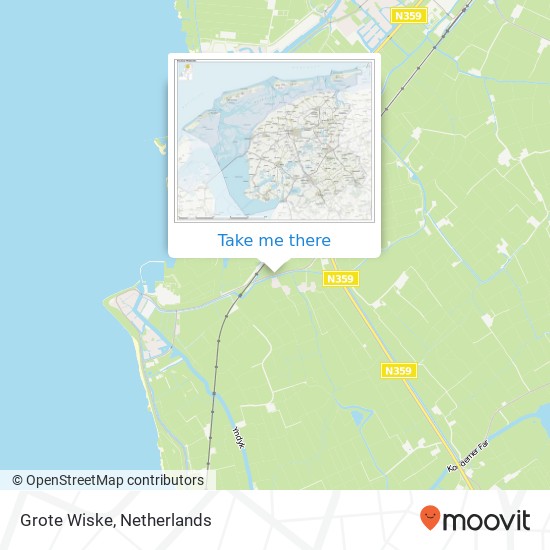 Grote Wiske map