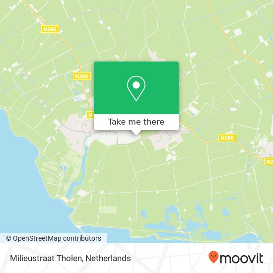 Milieustraat Tholen map