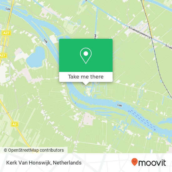 Kerk Van Honswijk map