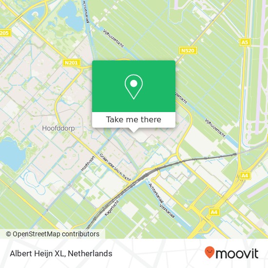 Albert Heijn XL map