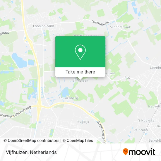 Vijfhuizen map