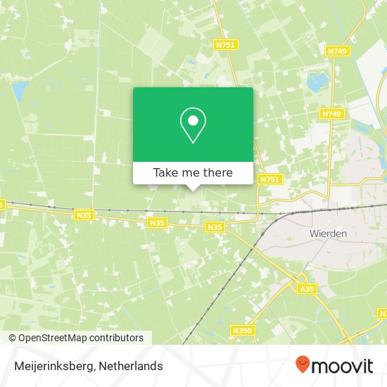 Meijerinksberg map