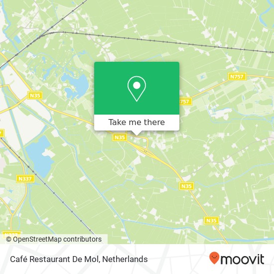 Café Restaurant De Mol Karte