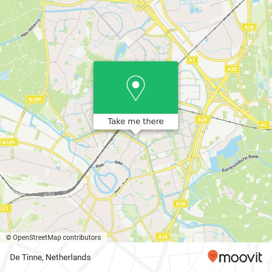 De Tinne map