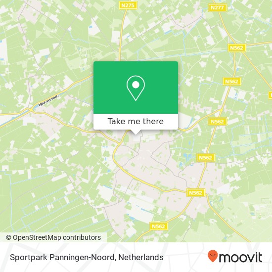 Sportpark Panningen-Noord Karte