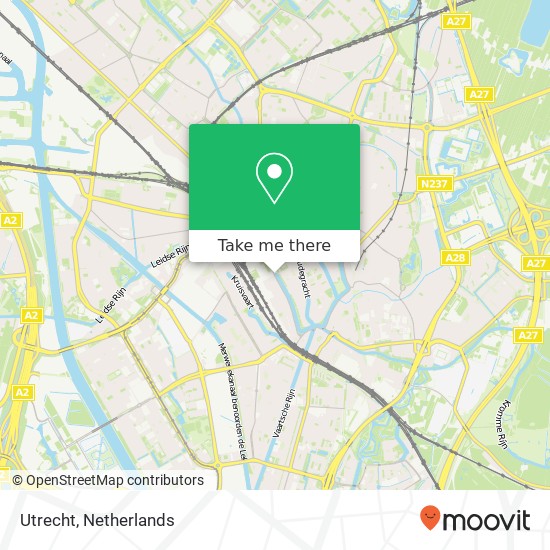 Utrecht map