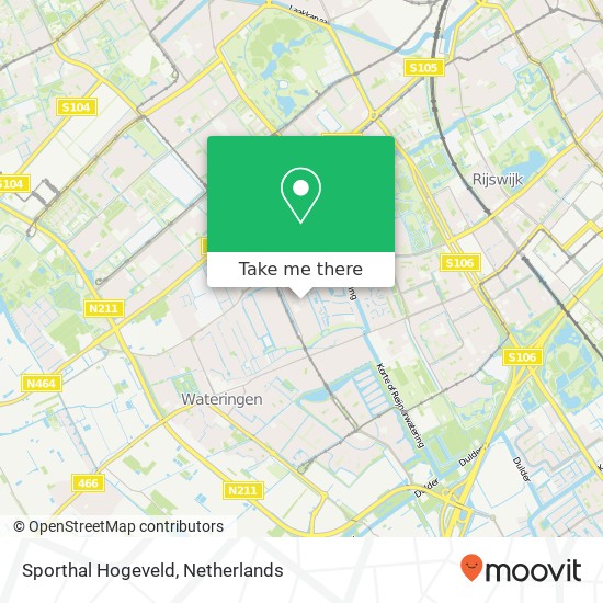 Sporthal Hogeveld Karte