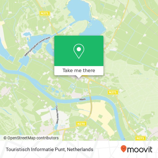 Touristisch Informatie Punt map
