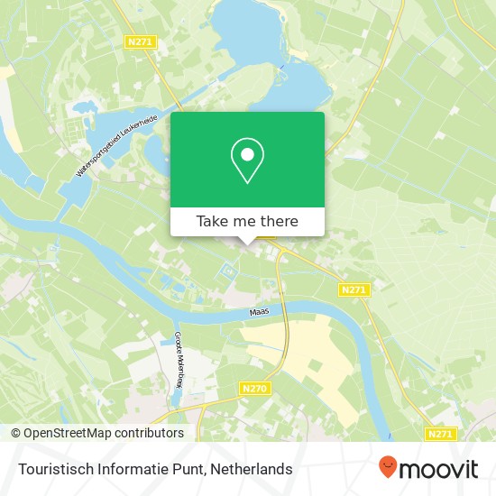 Touristisch Informatie Punt Karte