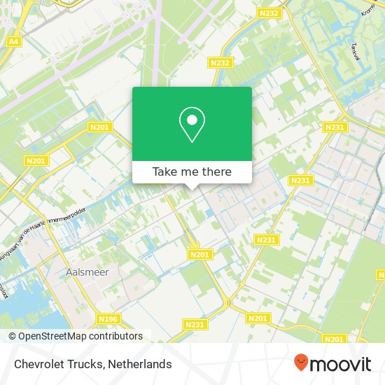 Chevrolet Trucks map