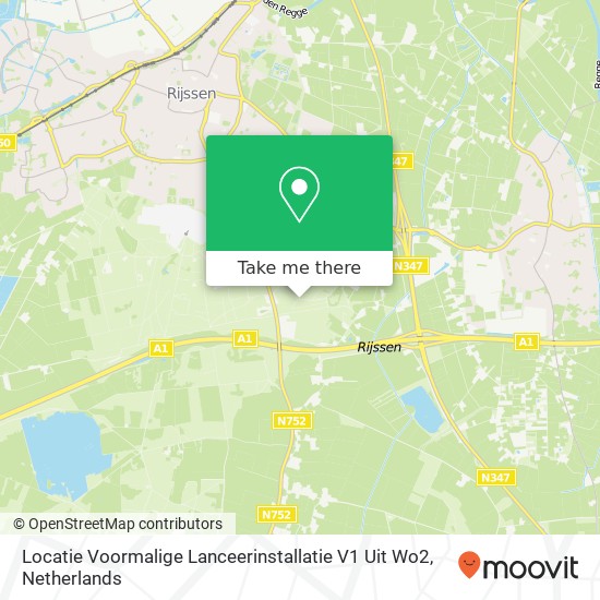 Locatie Voormalige Lanceerinstallatie V1 Uit Wo2 map