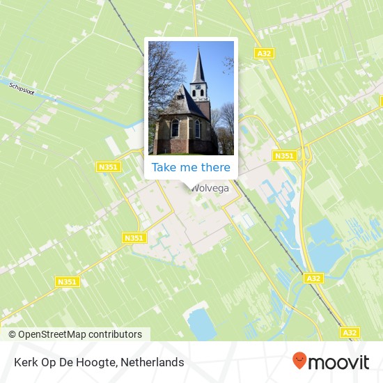 Kerk Op De Hoogte map