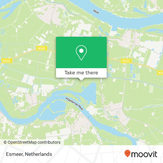 Esmeer map