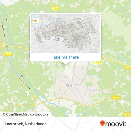 Laarbroek map