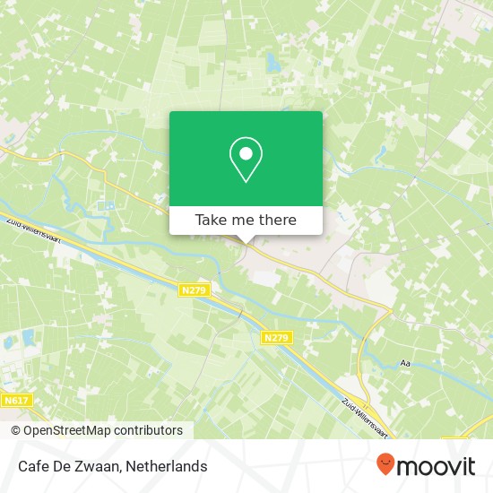 Cafe De Zwaan map
