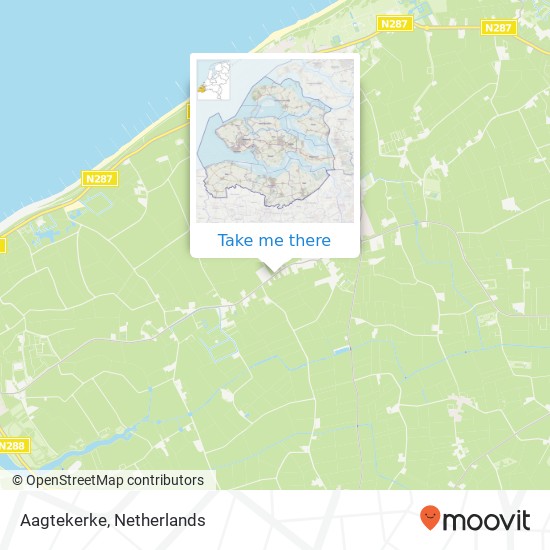 Aagtekerke map