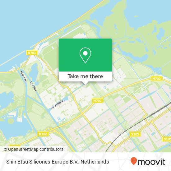 Shin Etsu Silicones Europe B.V. map