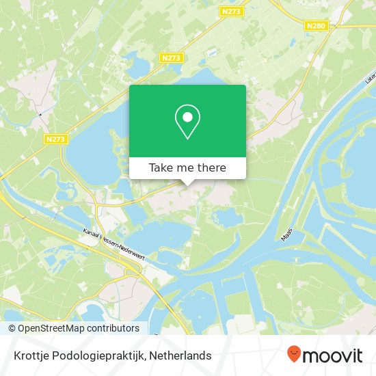 Krottje Podologiepraktijk map