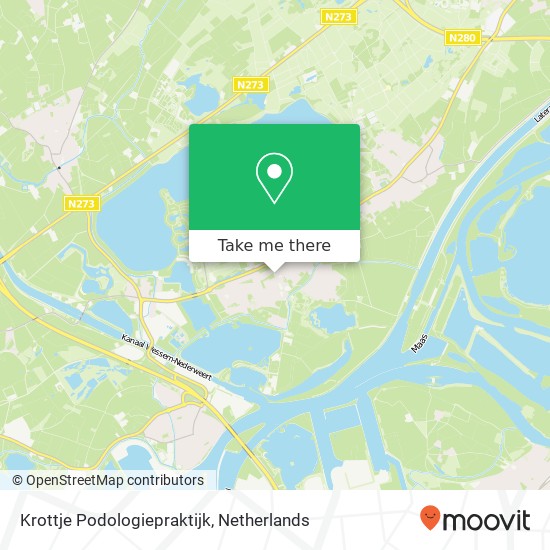 Krottje Podologiepraktijk Karte