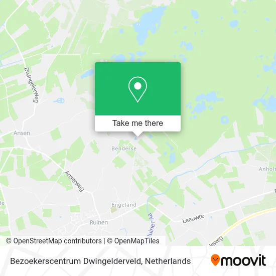 Bezoekerscentrum Dwingelderveld Karte