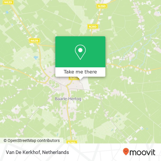 Van De Kerkhof map