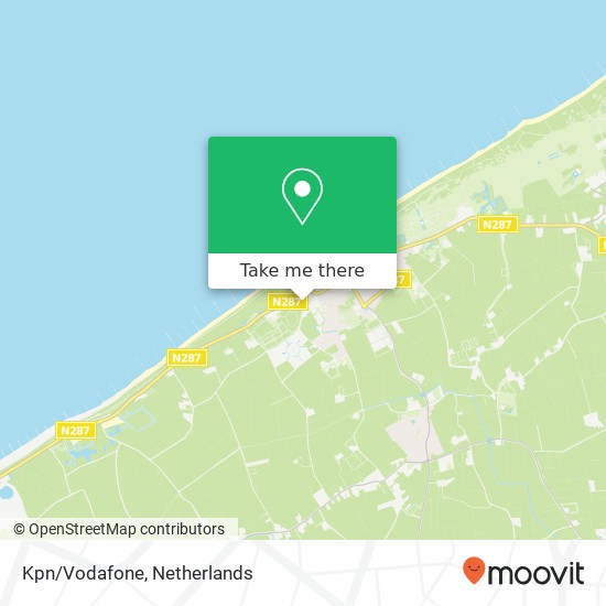 Kpn/Vodafone map