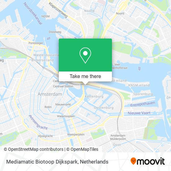 Mediamatic Biotoop Dijkspark map