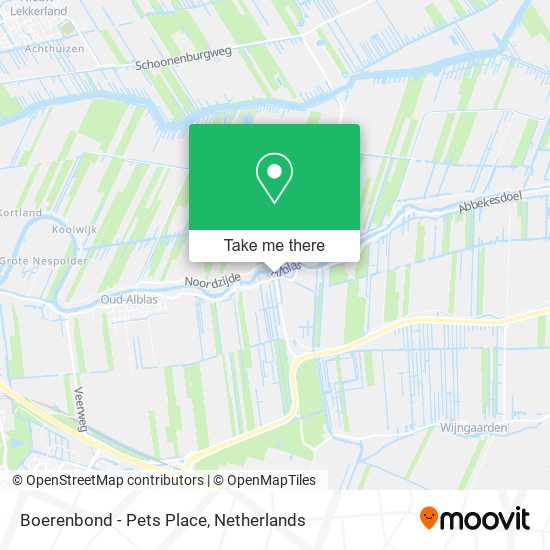 Boerenbond - Pets Place map