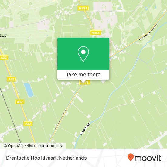 Drentsche Hoofdvaart map