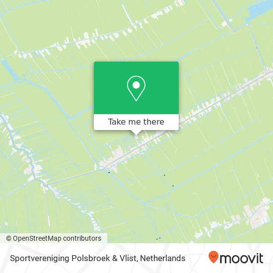 Sportvereniging Polsbroek & Vlist map